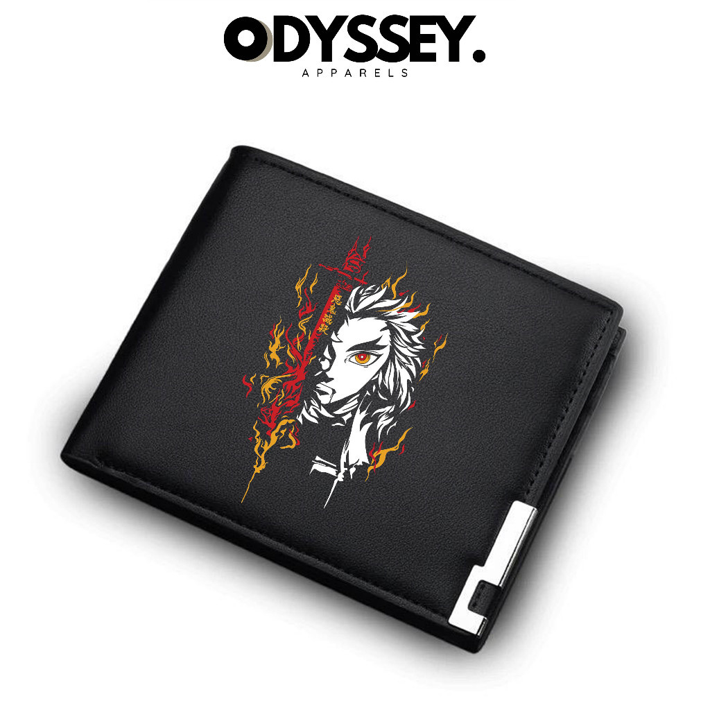 Anime DEMON SLAYER KIMETSU NO YAIBA Kyojuro Rengoku Folding Men's ...