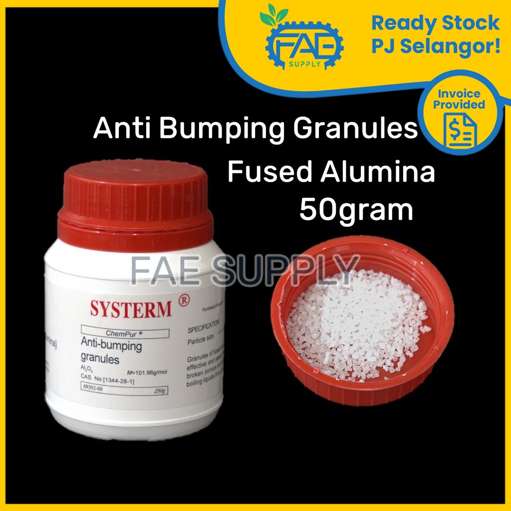 Anti bumping granules 50g Fused Alumina AN39200 13mm Boiling Chips