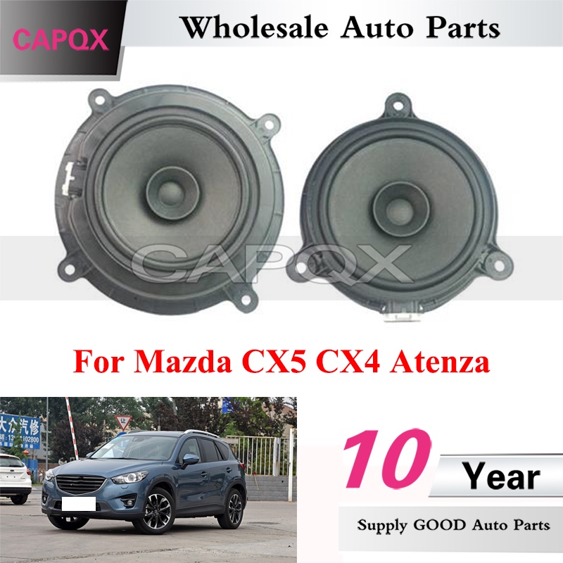 CAPQX Car Door Sound Speaker For Mazda CX5 CX4 Atenza Car Door Bass