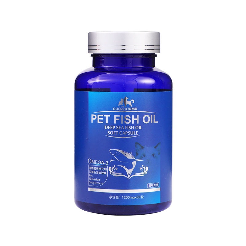 Pet Fish Oil Cats Dogs AntiHair Loss Cod Liver Oil For Dogs Lecithin