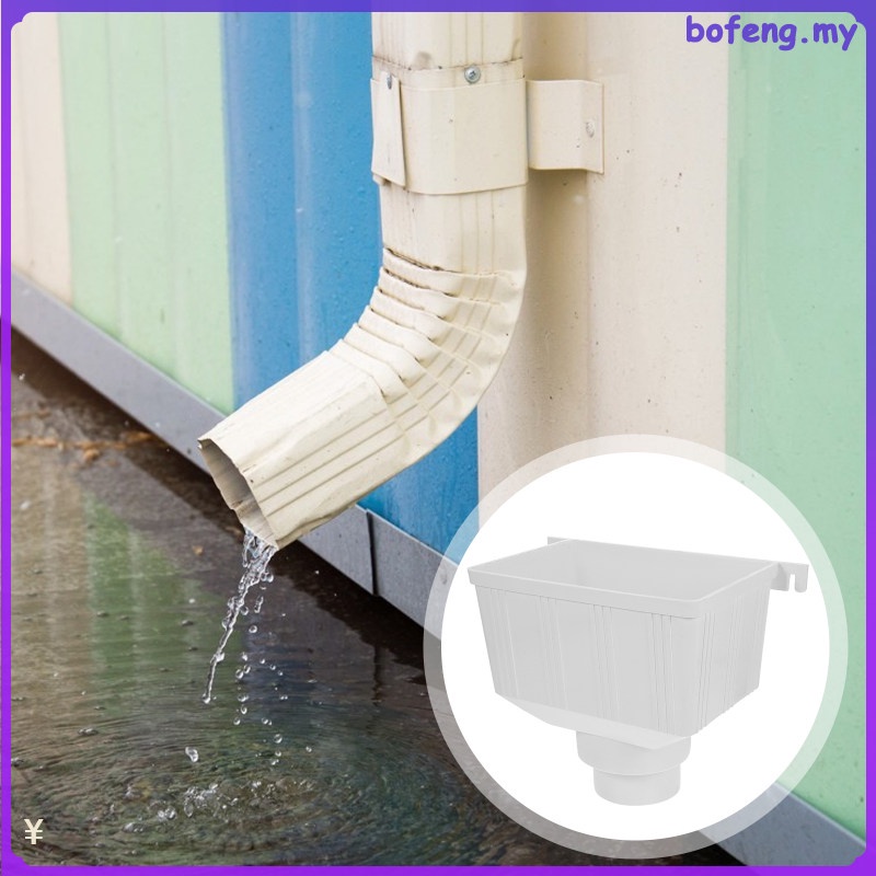 Rain Gutter Barrel Funnel Water Diverter Rainwater Collection Strainer ...