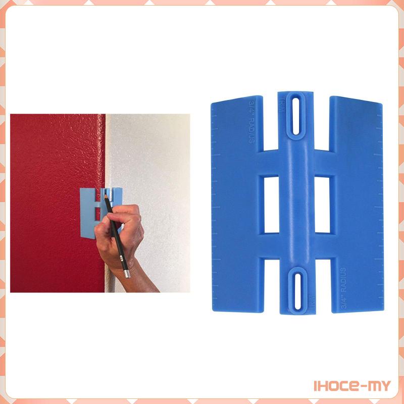 [IhoceMY] Bullnose Gauge Corners Gauge Easy to Use Marking Corner Gauge