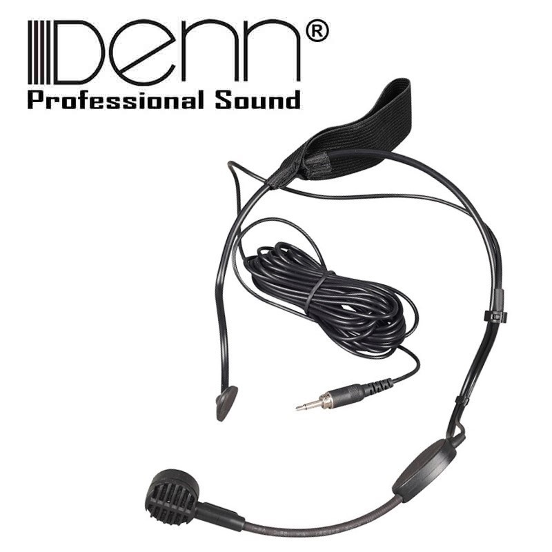 DENN DDM020 Dynamic Headset Microphone Shopee Malaysia