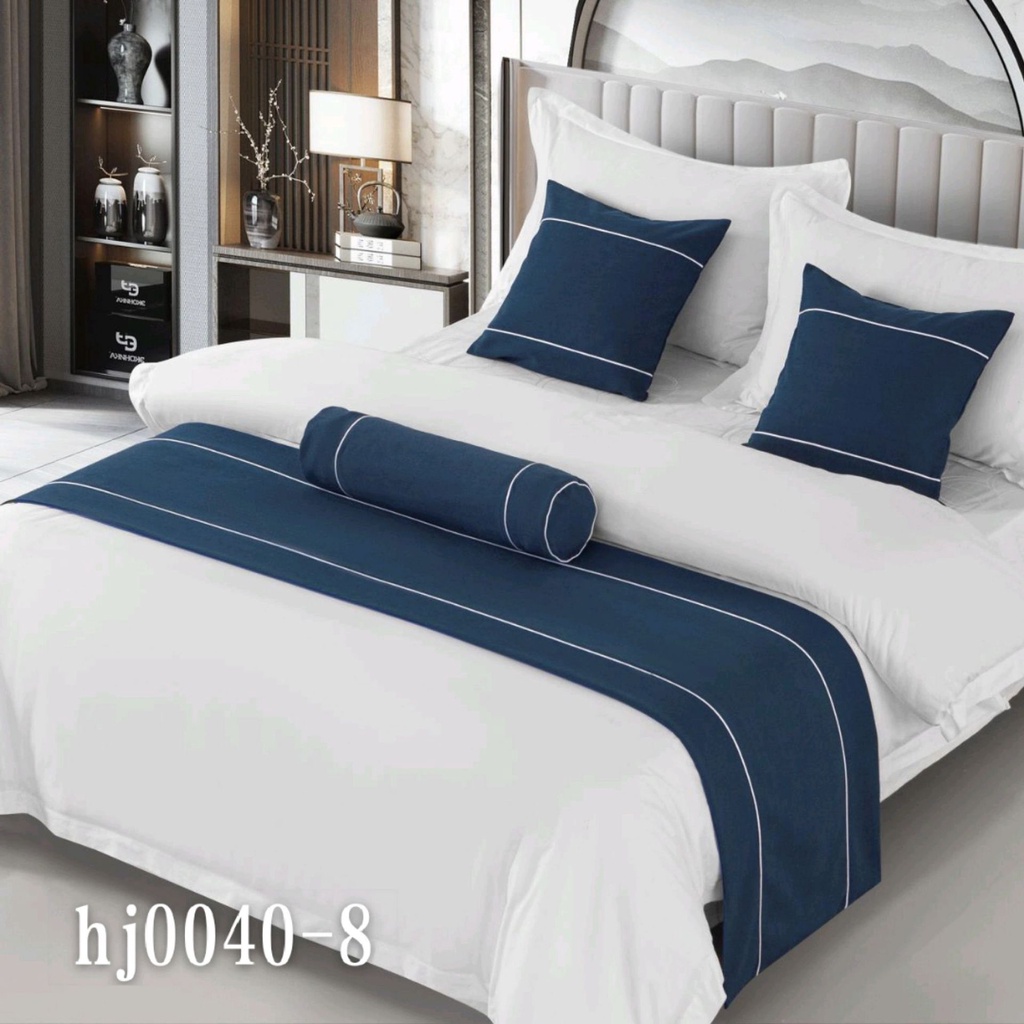 Bed Runner Scarf Bedspreads Hotel Simple Bed Throws for Foot of Bed