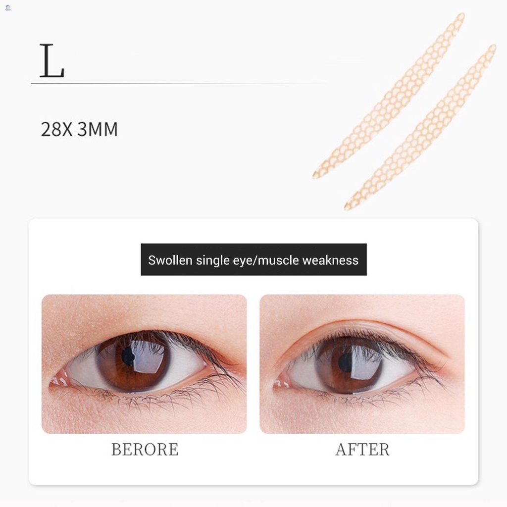 Eyelid Lifter Strips Waterproof Double Fold Eyelid Lace Tapes Shopee