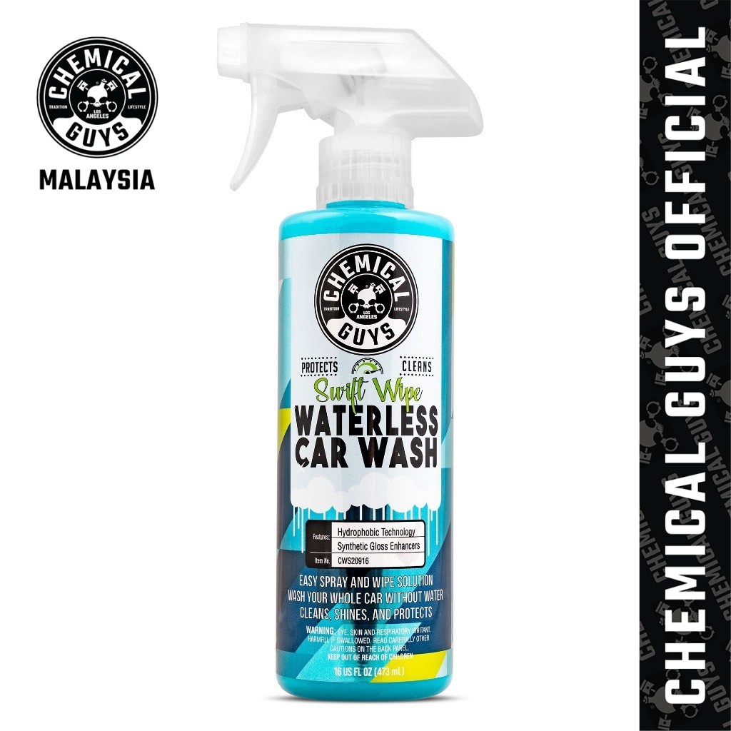 Chemical Guys Swift Wipe Waterless Car Wash (16 Oz) Shopee Malaysia