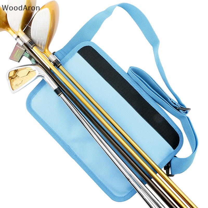 [WoodAron] 1Pc Lightweight Nylon Golf Club Carrier Bag Portable Golf