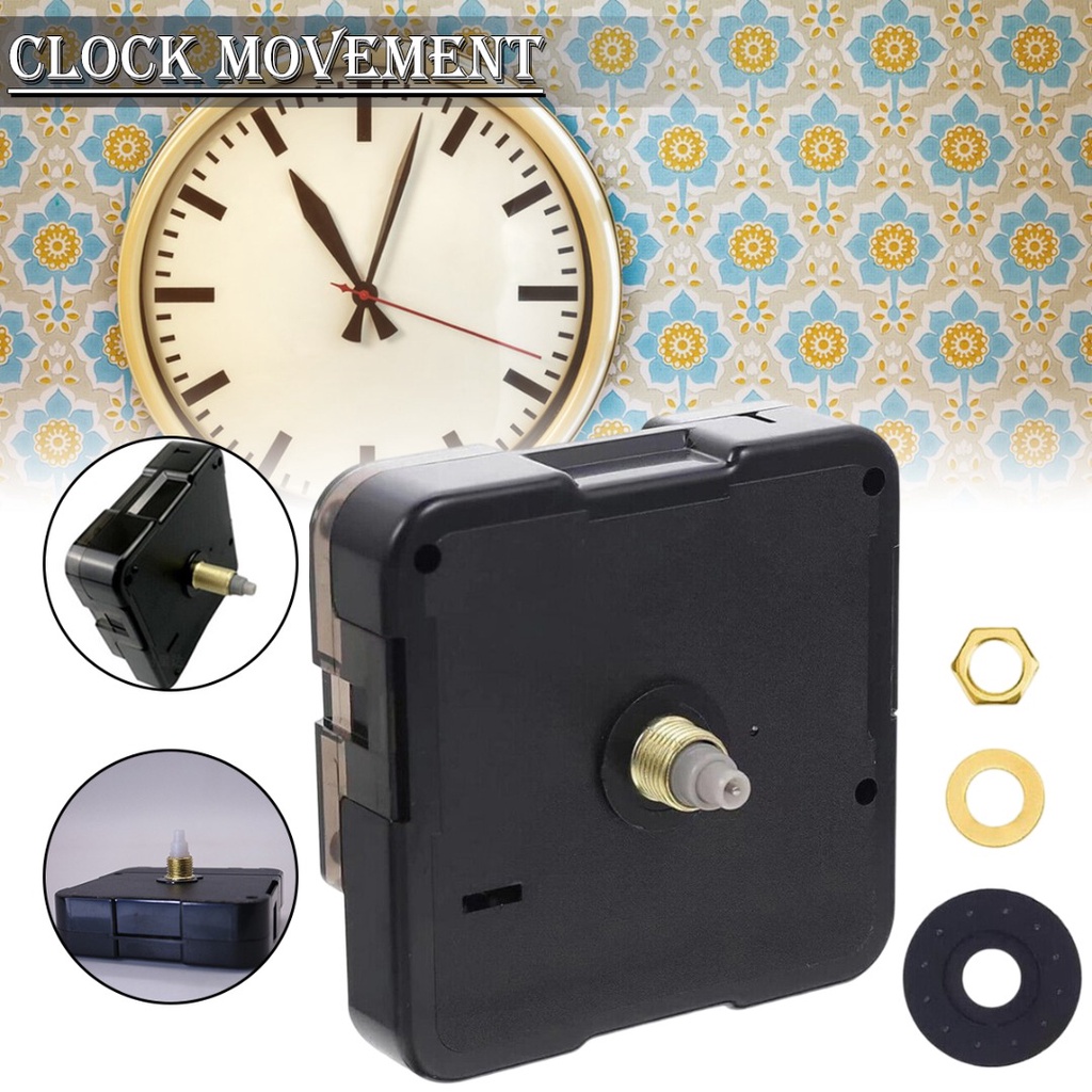 Tingmy Quartz Clock Movement Silent Clock Mechanism Replacement DIY