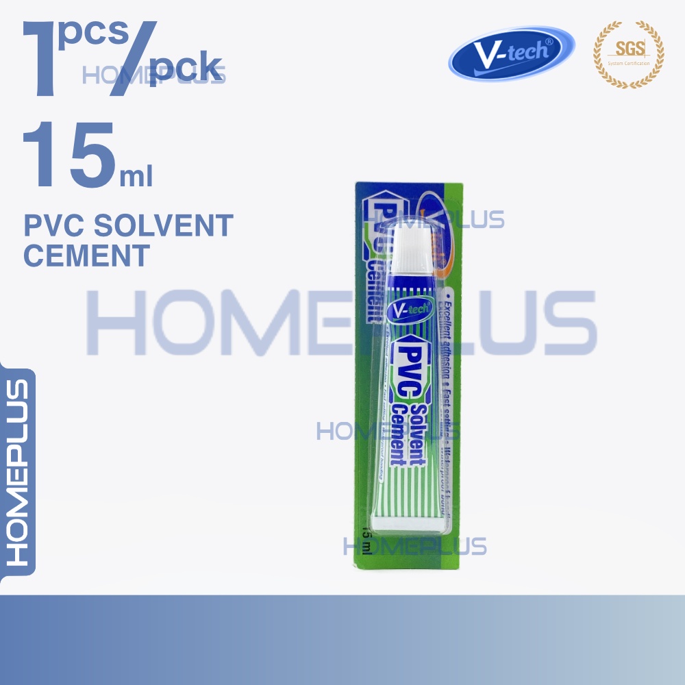Homeplus V-Tech VTech VT300 PVC Solvent Cement 15ml 100 500mlPipe Glue ...