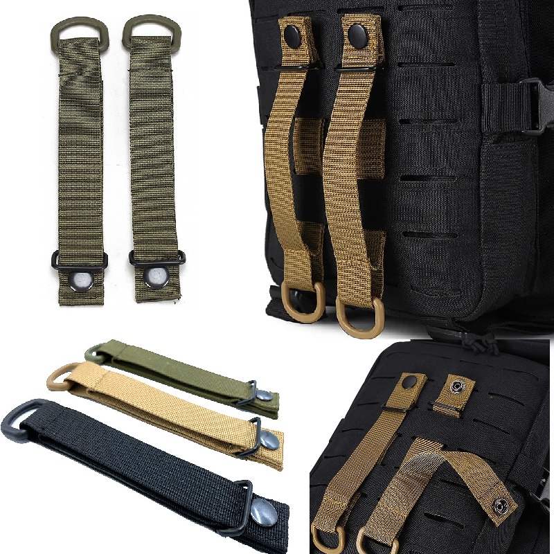 LUC 2pcs19/10.5cm Quick Fix Backpack Attachment Buckles Molle Vest