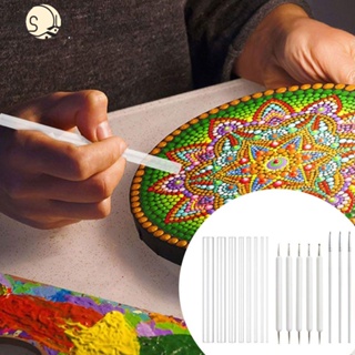 10PCS Dotting Tools Set Nail Art Embossing Stylus for Painting Rocks  Mandalas Dot