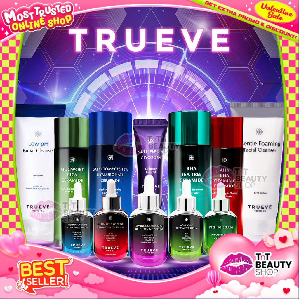 Trueve Acne Brightening Anti Aging Serum | Barrier Complex Moisturizing ...