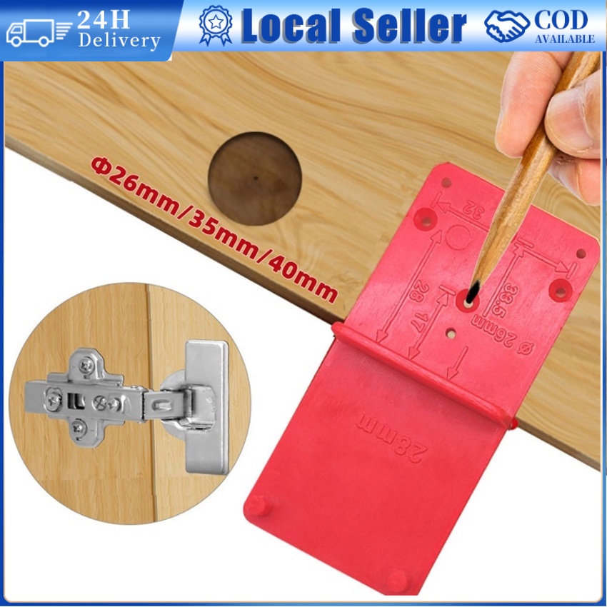 Woodworking Tools Punch Hinge Drill Hole Opener Drill Hole Installation