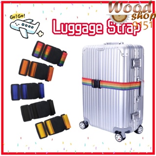 Heavy Duty Adjustable Luggage Strap Long Cross Travel Suitcase Packing Belt
