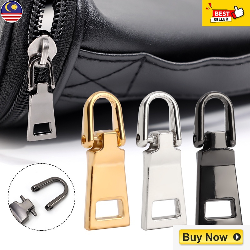 ZDD 1Pc Metal Zipper Pull Tab Replacement Clothes Jacket Zipper Pull