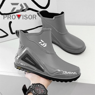 Daiwa Men Waterproof Outdoor Water Rubber Wading Shoes Wear