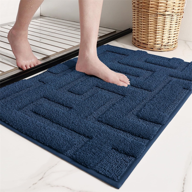 Microfiber Door Mat Bathroom Mat Absorbent Bathroom Floor Mat Anti Slip