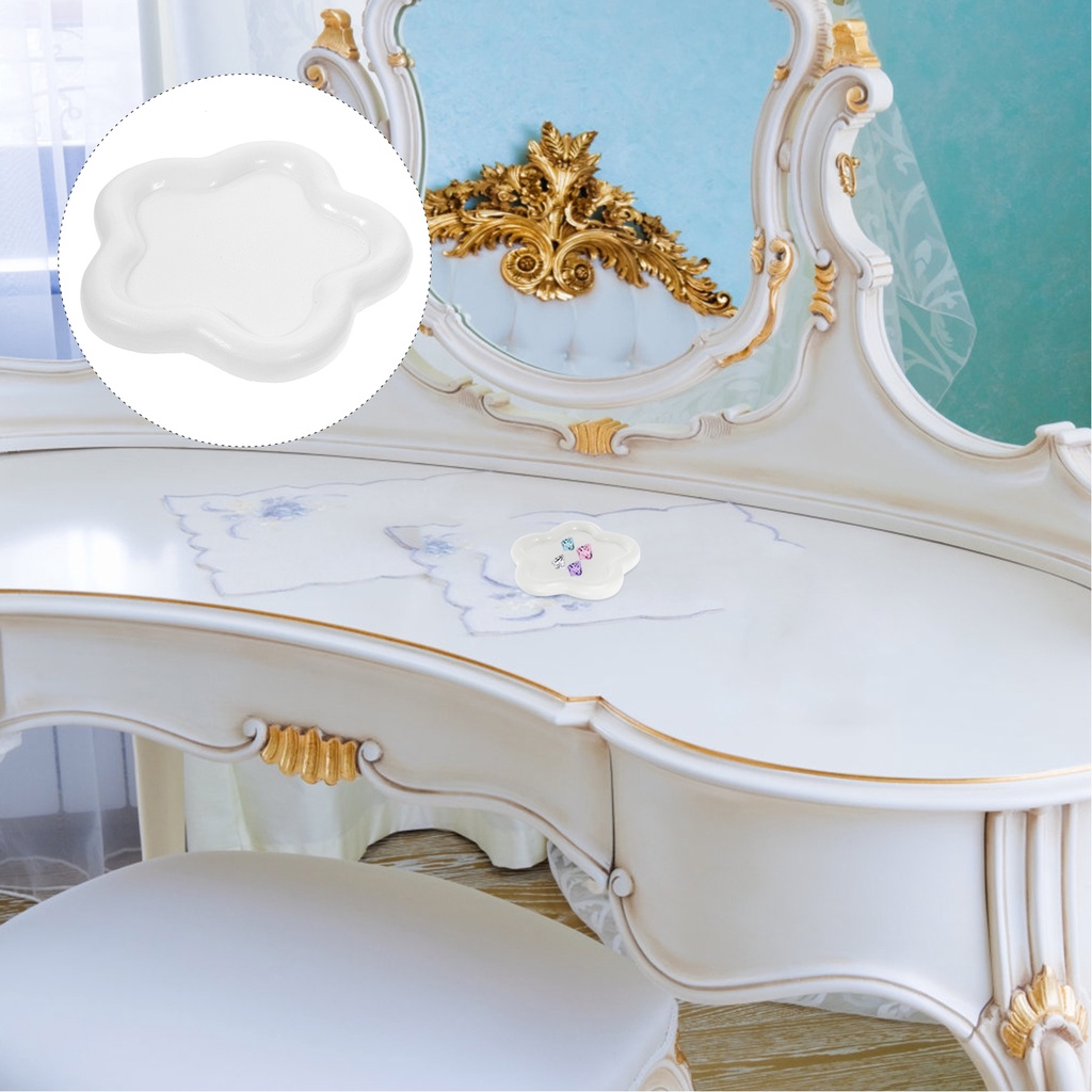 aesthetic kitchen organizer Decorative Tray Makeup Display Vanity