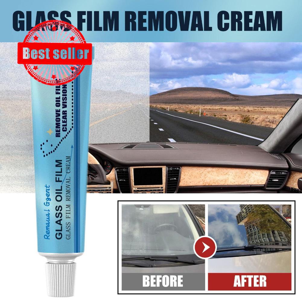 Car Window Oil Film Cleaner Oil Remover Car Glass Oil Stain Clean Nano