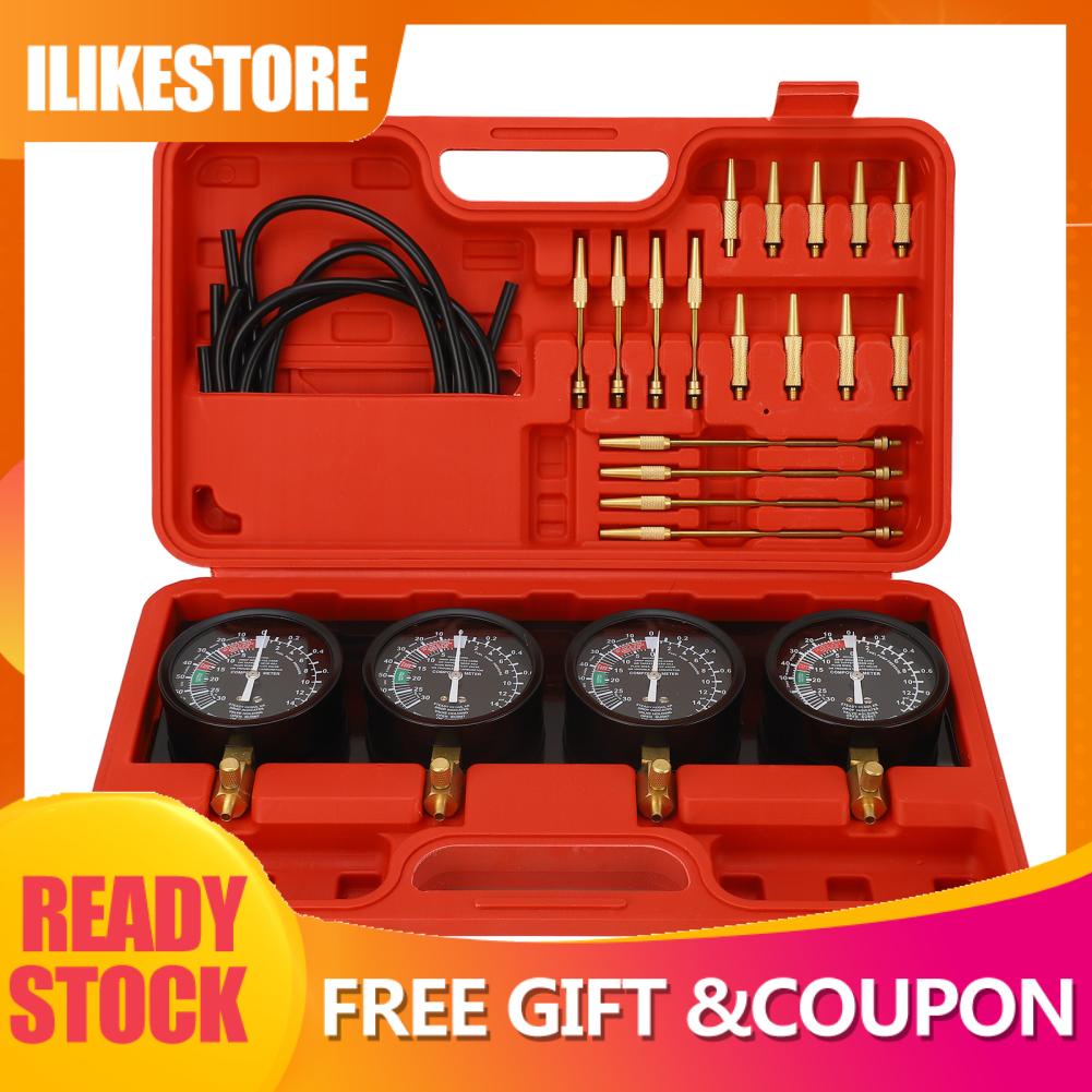 Ilikestore Motorcycle Carb Synchronizer Tool High Flow Accuracy Vacuum