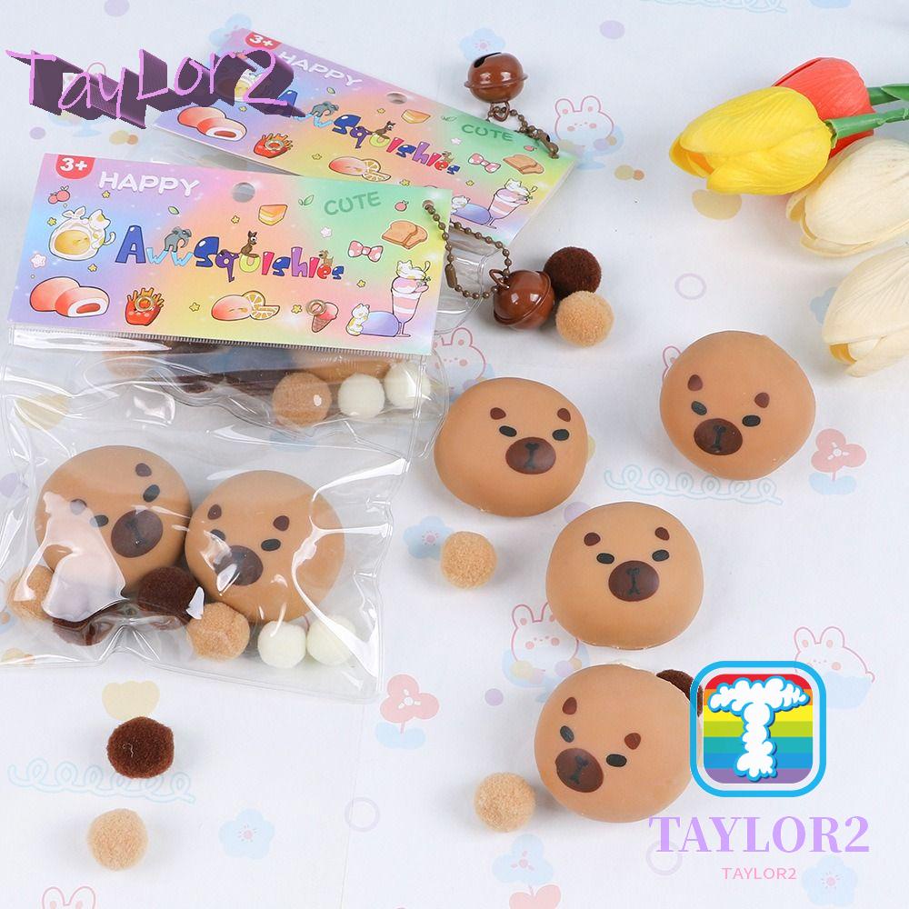ATAYLOR Capybara Slow Rebound Toy, Cute Soft Capybara Squeeze Paw Toys ...