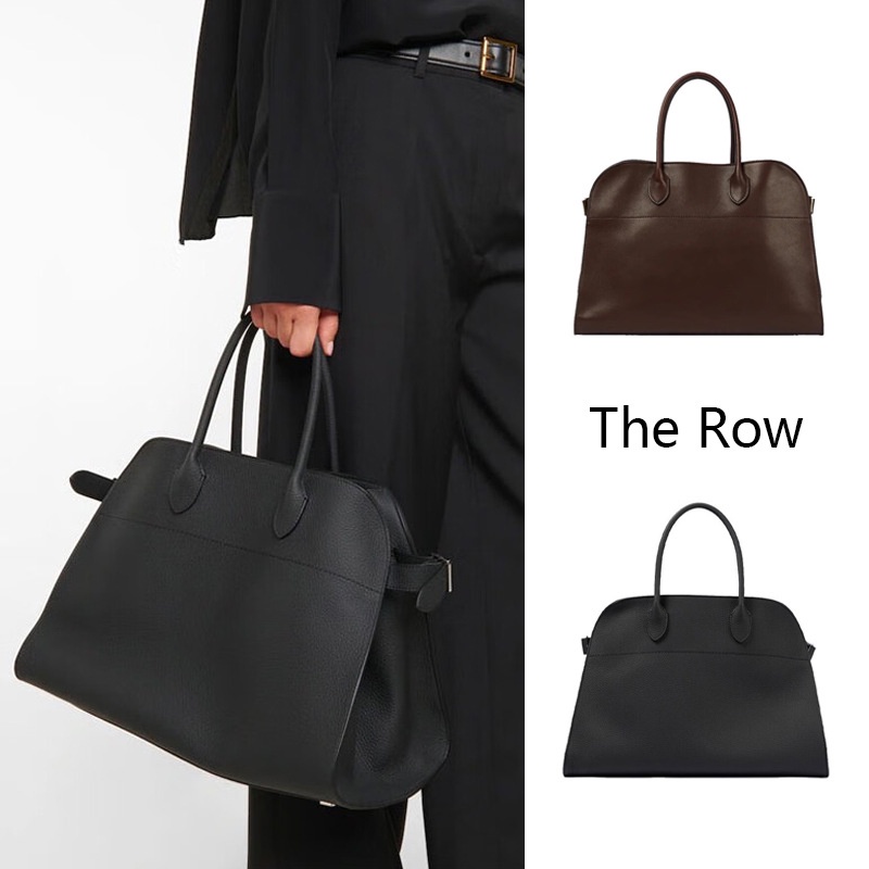 The Row Margaux 15 second Layer Cowhide Tote Bag Large Capacity Commuter  Handbag | Shopee Malaysia