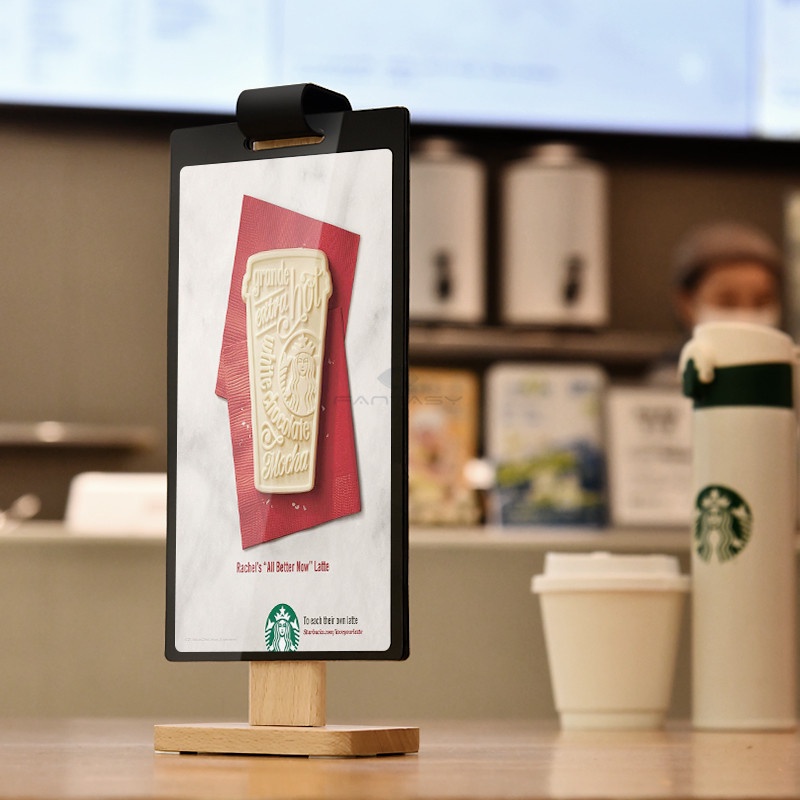 Page Turning Menu Holder Menu Rack Ad Poster Picture Menu Price Display ...