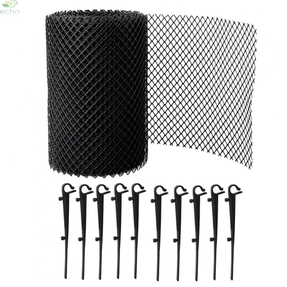 Anti Clog Mesh Durable Flexible Mesh Gutter Guard Package Content ...