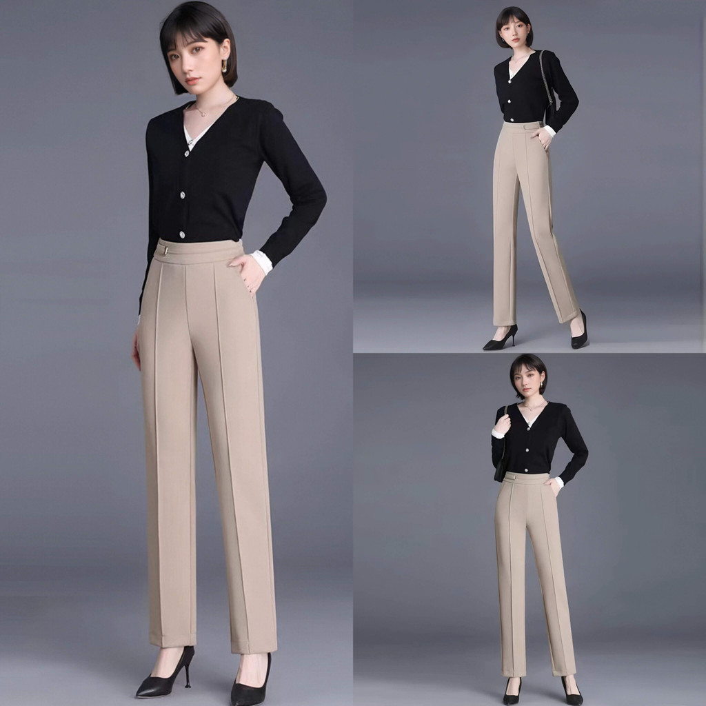Soft Smock Trousers Black