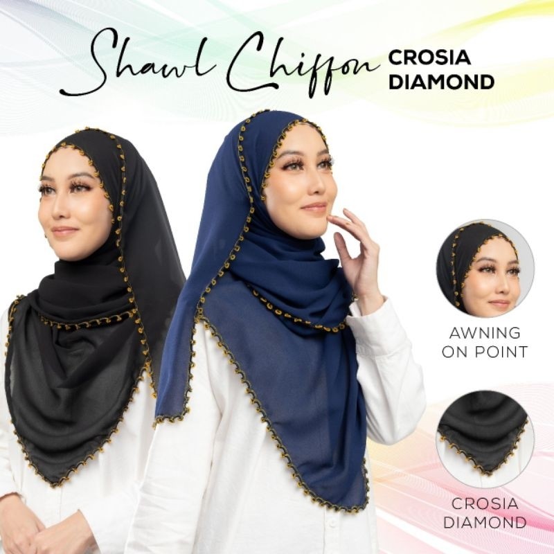 crosia shawl design