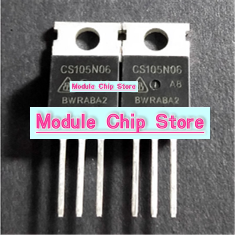 CS105N06 105A 60V TO220 MOS transistors commonly used in highpower