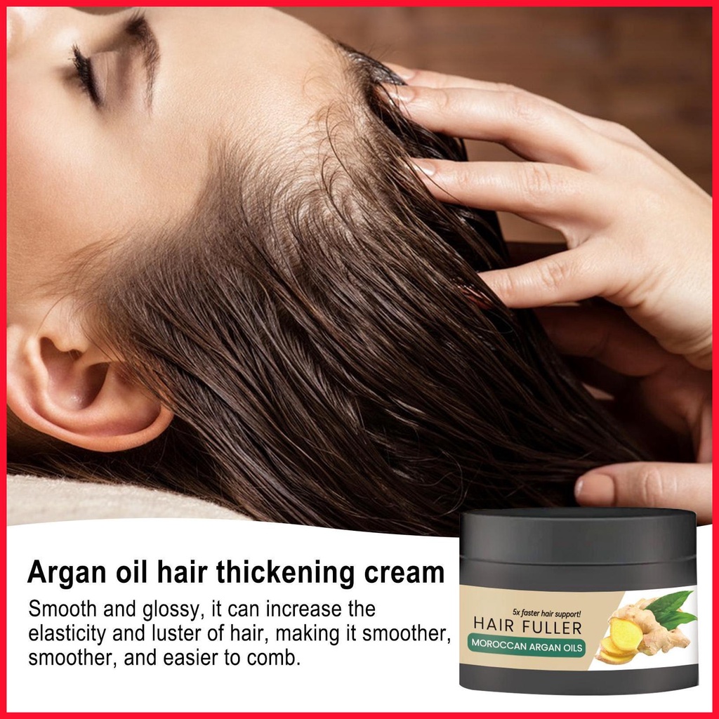 Argan Oil Hair Thickening Cream Create the Appearance of Fuller Hair