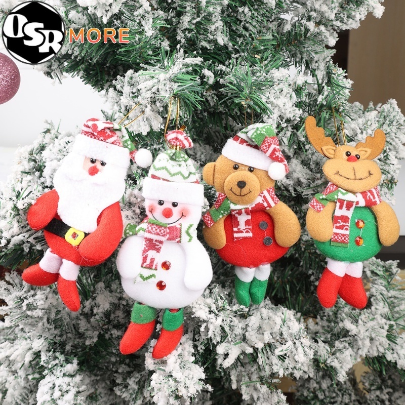 OSR [Serendipity]Cartoon Santa Claus Snowman Figure Plush Toy Doll/ DIY