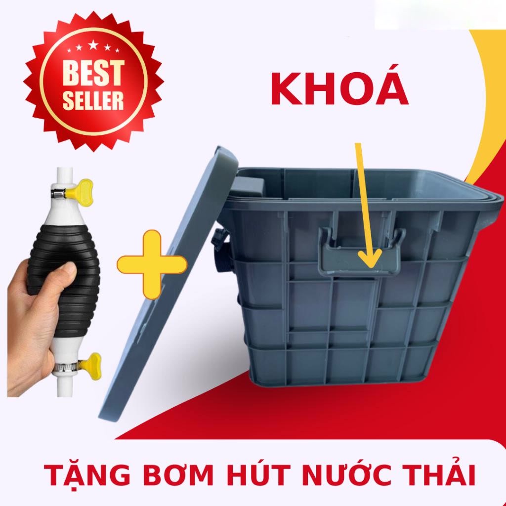 25l Grease Trap Filter With Grease Trap Latch To Prevent The Smell Of