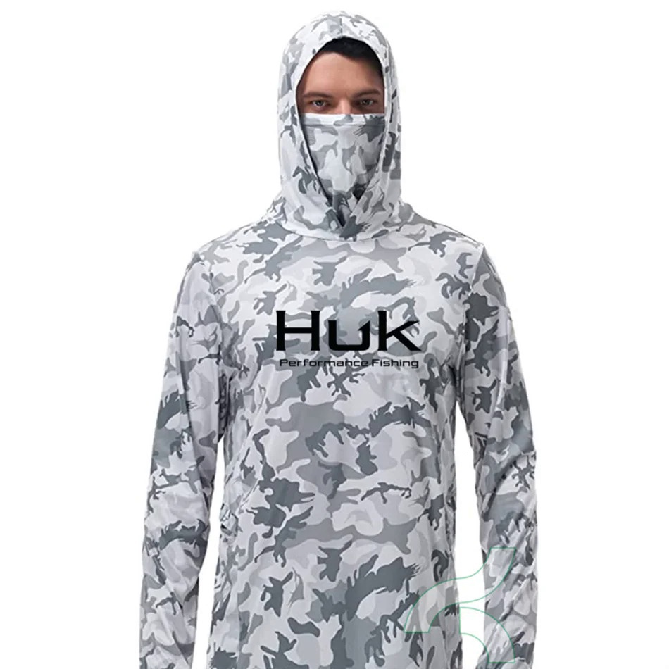 HUK Performance Fishing Shirts Men's Breathable Sun Uv Protection