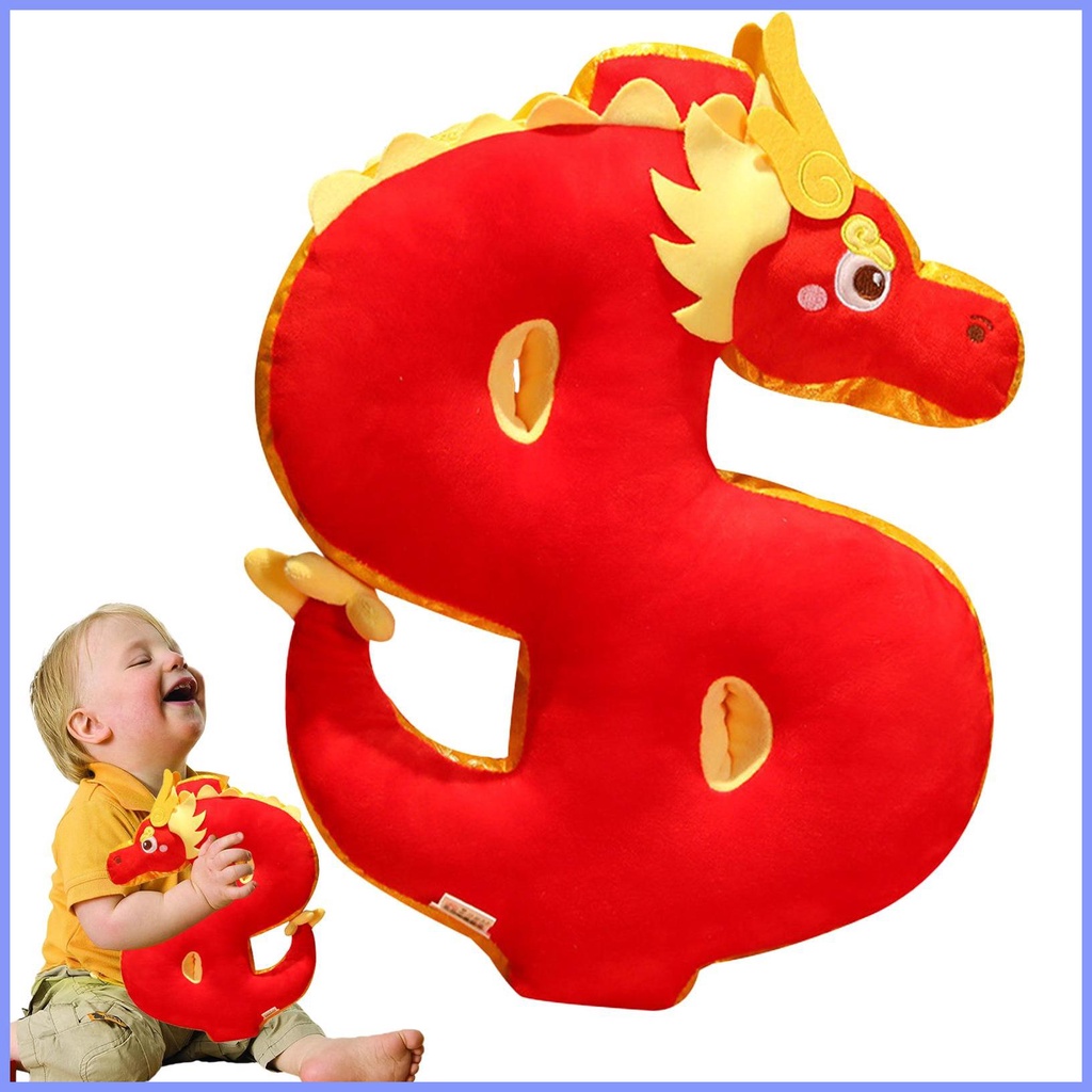 Year Of 2024 Dragon Plush Toy 2024 Chinese New Year Zodiac Dragon Plush