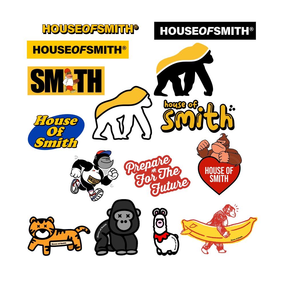 House of Smith sticker - New Smith sticker Pack (1 Pack = 15pcs sticker ...