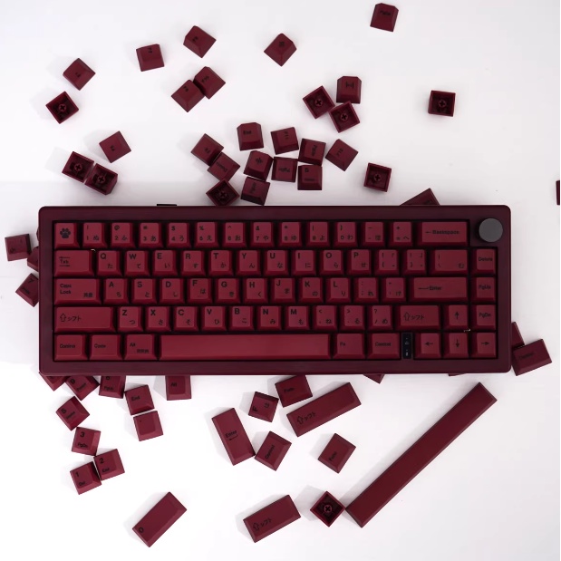 GMK Minimalist Red Keycap Factory Height PBT Thermal Sublimation ...