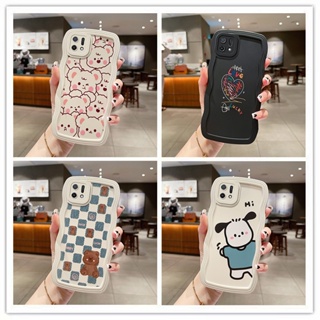 For Oppo A79 A2 5G Phone Cases Lovely Hand Heart Gesture Square