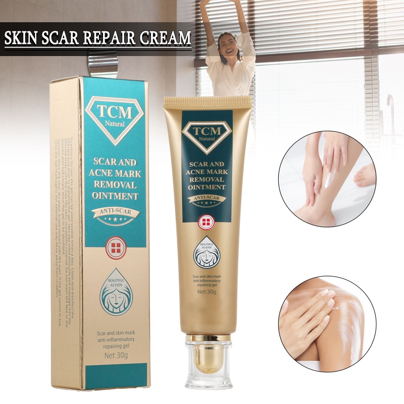 Scar and Acne Mark Removal Ointment Gel for Wounds Cuts Burn Scars