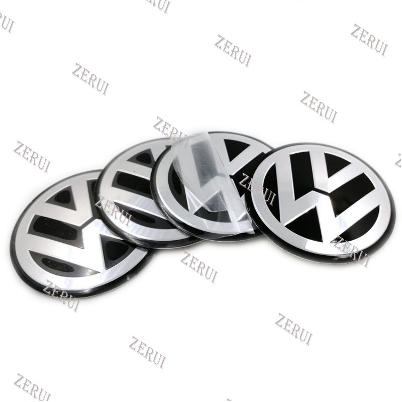 ZR For 4pcs/set Wheel rim center hub cover Hub cap sticker for ...