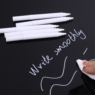 3Pcs White Ink Liquid Chalk Marker Blackboard Chalkboard Pens Non Toxic
