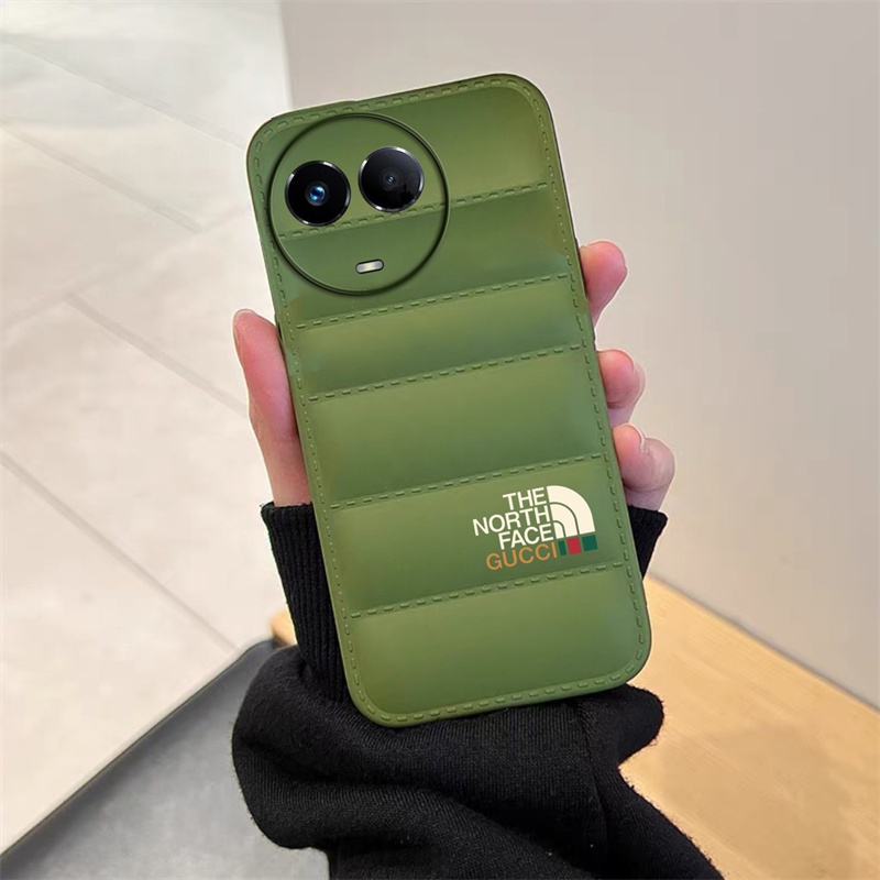 Hot Down Jacket The North Face 3D Soft Casing for Realme 11 5G 11X