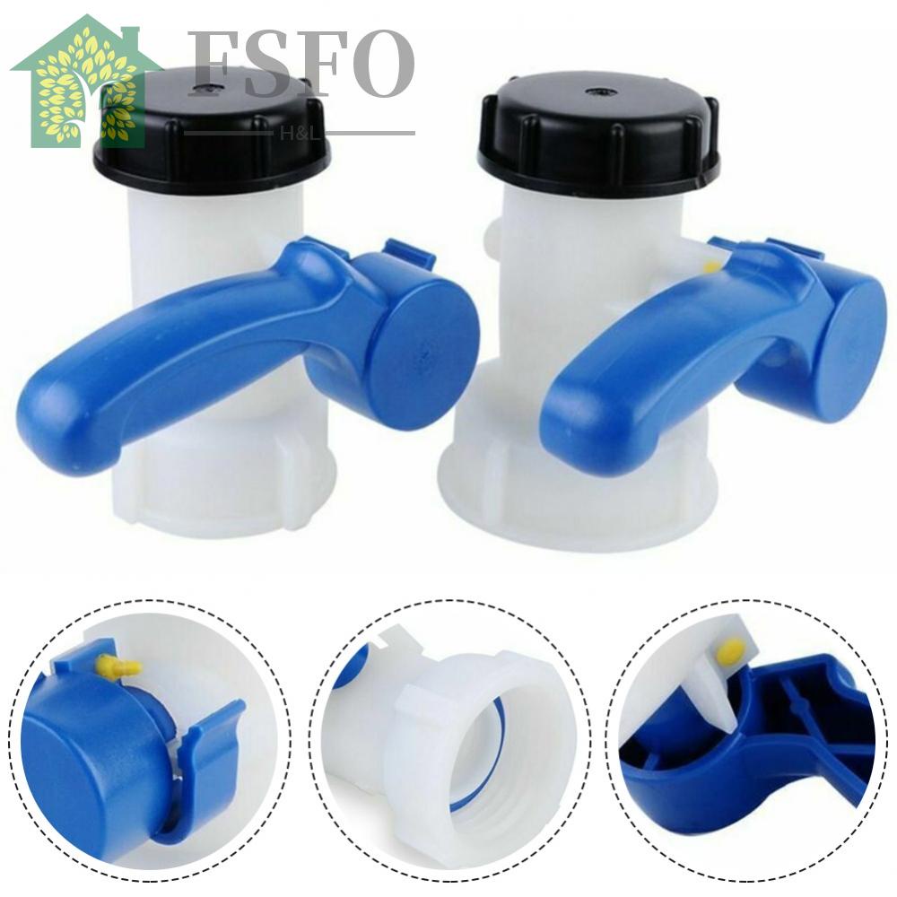 Riisoyu IBC Adapter Kugelhahn DN50 - 75mm Tankventil Für Container & Wassertanks