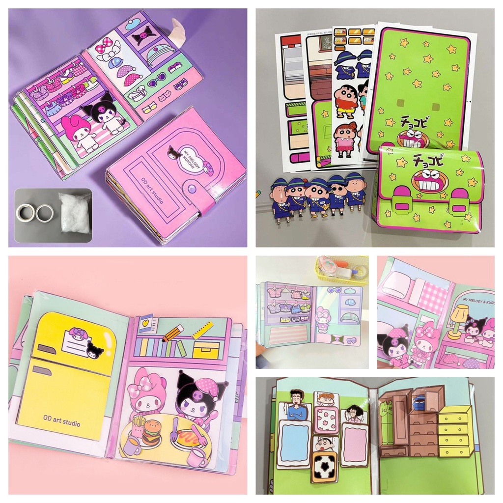 Handmade Book DIY Quiet Educational Without Cutting Toy Easy Fun ...