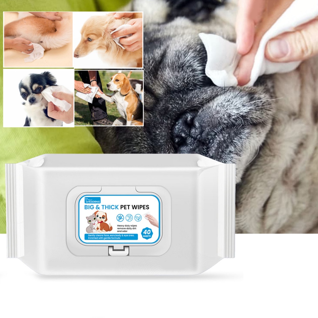 《penstok》 Ear Canal Cleaning for Pets Pet Ear Wipes Natural Pet