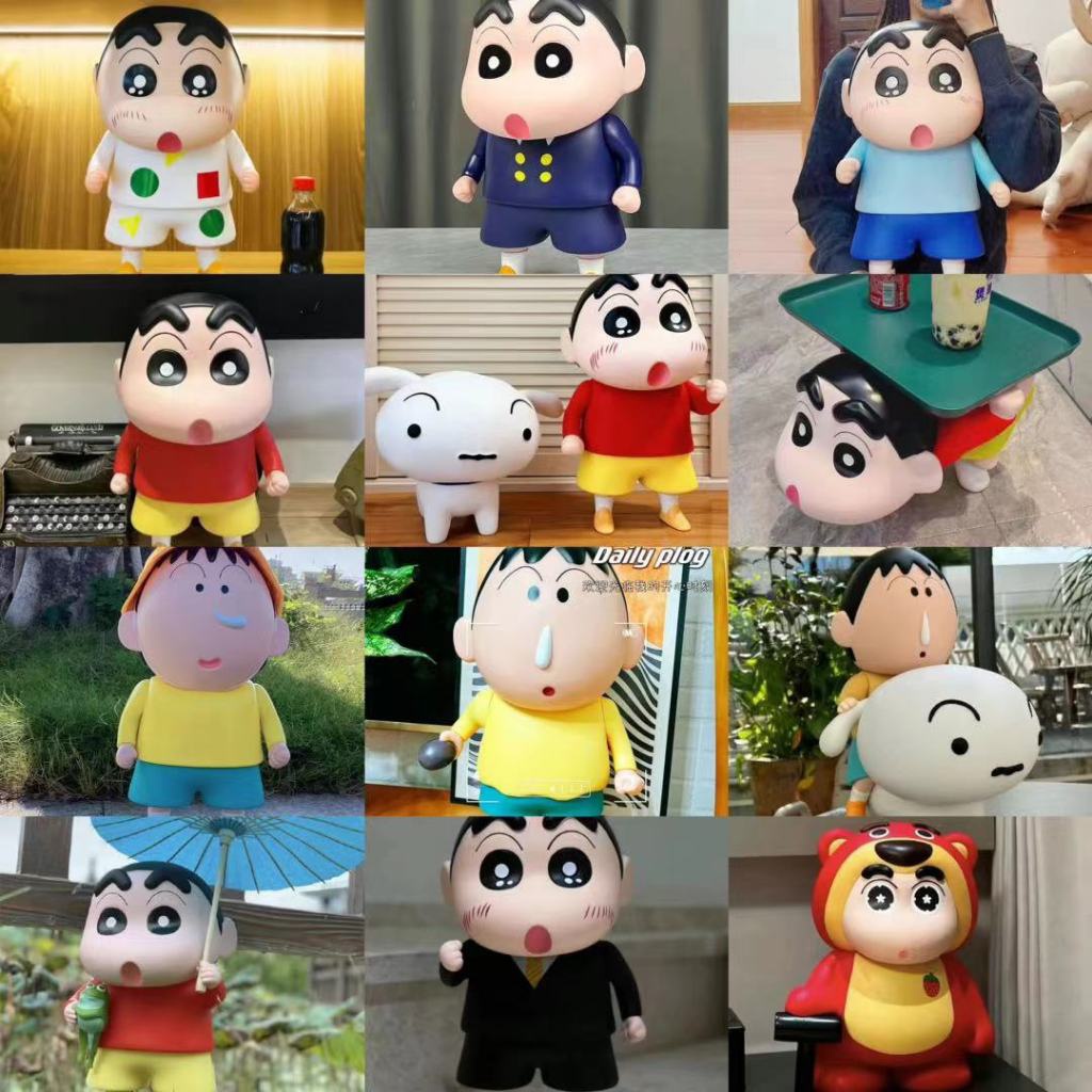 Crayon Shin-chan Shinchan Double Dimension Cartoon Figure Figure Model 