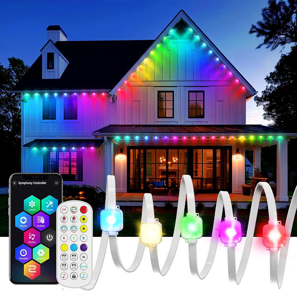 Smart LED Eaves Lamp Light RGBIC Waterproof Outdoor Lights IP67 Scenes ...