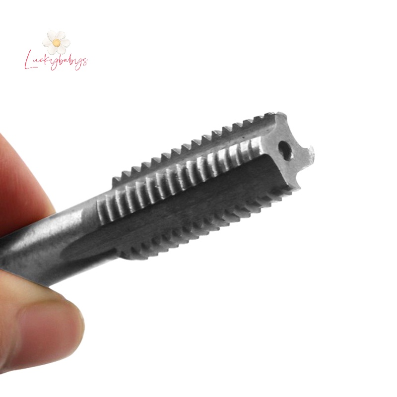 Luckybabys> 7pcs Male Thread Tap Set Metal Meters Drill Bit M3 M4 M5 M6 M8 M10 M12 Metric Impact