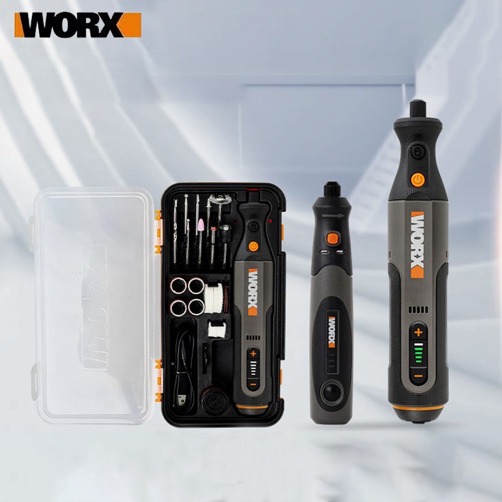 Worx 8V Rotary Tool WX106 Cordless Mini Drill Engraving Grinding